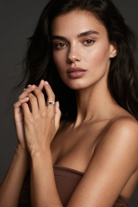 스마트 헬스 링 |   스테인리스 스틸 |   NFC 터치 진동 |   실시간 혈당/SpO2/심박변이도 모니터링 - Product Image 5