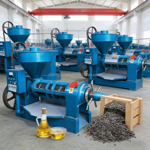 Presse à huile de tournesol turque |   Presse à huile commerciale à vis pour graines de tournesol, pressage à froid et à chaud |   Usine d'extraction d'huile - Product Image 1