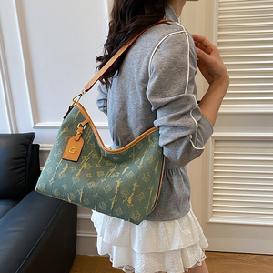 En 2025, una Nueva Tendencia en Bolsos Tote para Mujer: Bolsos Hechos de Material PU con Cierre de Cremallera y Estampados con Diseño de Mezclilla 6001 - Product Image 5