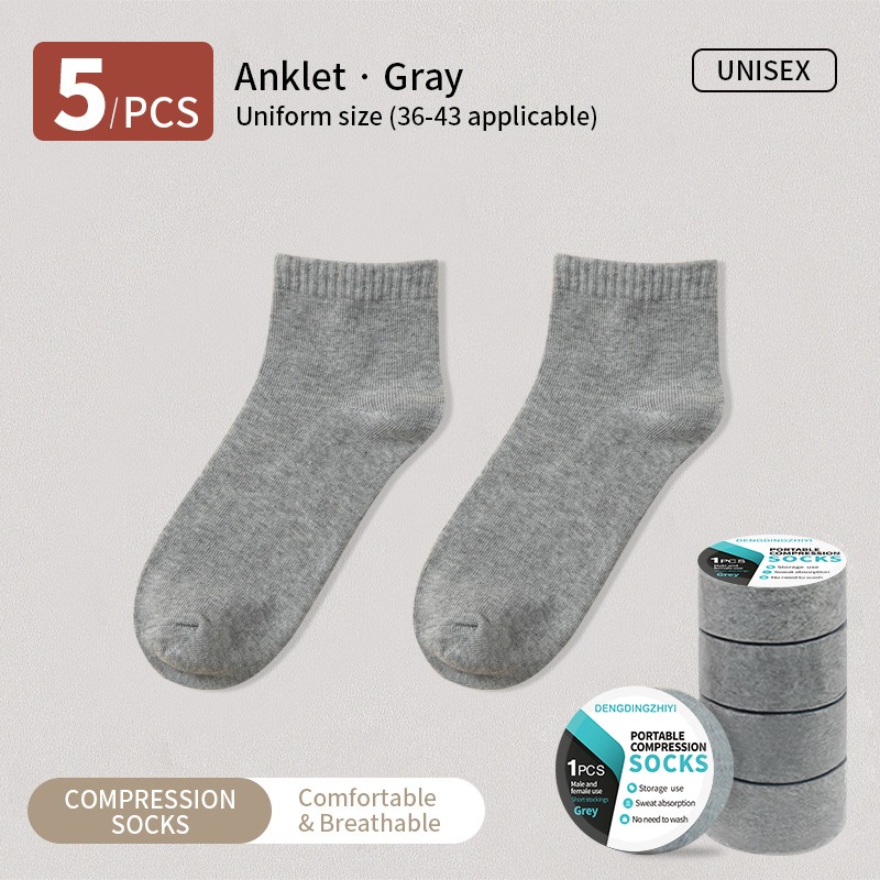 Gray ankle