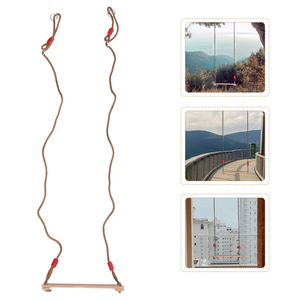<span class=keywords><strong>Altalena</strong></span> in Legno da Esterno per Giardino, Patio e Parco Giochi, Resistente, Alla Moda, Comoda, Sicura e Stabile - Product Image 2