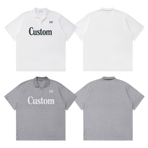 <span class=keywords><strong>T</strong></span>-<span class=keywords><strong>Shirt</strong></span> per il produttore Logo ricamato di alta qualità in bianco Unisex Polo stampa su misura <span class=keywords><strong>T</strong></span>-<span class=keywords><strong>Shirt</strong></span> cotone <span class=keywords><strong>scollo</strong></span> a <span class=keywords><strong>V</strong></span> magliette uomo - Product Image 3