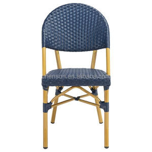 Sedia da pranzo impilabile commerciale in polipropilene per tutte le stagioni, resistente alle intemperie, per esterni, ideale per patio, giardino, villa, parco - Product Image 2