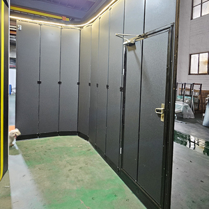 <span class=keywords><strong>Porte</strong></span> de <span class=keywords><strong>garage</strong></span> pliante latérale sans rail, <span class=keywords><strong>porte</strong></span> coulissante industrielle <span class=keywords><strong>avec</strong></span> passage pour personne pour atelier à grande ouverture - Product Image 5