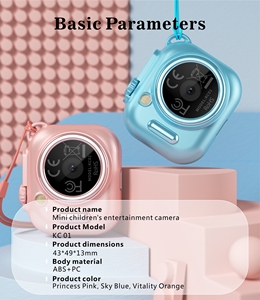 Cámara Digital HD de 30W para Niños, con Pantalla de Enfoque, Grabadora de Fotos y Vídeos, Juegos Integrados, Diseño Atractivo, Mini Cámara Infantil, Precio Económico - Product Image 4