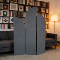 Panneaux acoustiques modernes en fibre de polyester pour la décoration de la pièce, la division, ignifuges, écologiques pour les bureaux, les salons, les restaurants