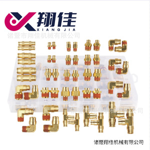Xiangjia Machinery Brass Male Thread Elbow 90 Degree American Standard Connector For Pneumatics And Truck Industry - Product Image 4