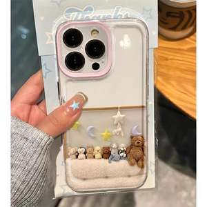 Coques de téléphone en peluche pour filles compatibles avec Apple pour iPhone pour Huawei MATE <span class=keywords><strong>Honor</strong></span> VIVO pour Xiaomi Redmi OPPO 7 Plus - Product Image 4