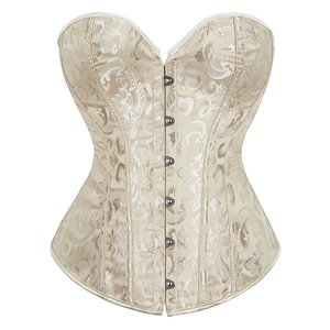 <span class=keywords><strong>Corset</strong></span> amincissant pour <span class=keywords><strong>femme</strong></span>, soutien dorsal, correction de posture, bustier en satin à lacets, avec baleines – Grande Vente - Product Image 1