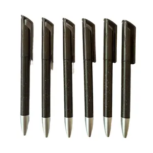 RPET Advertising Pen Degradable Environmentally Materials Rotating RABS Ballpoint Pen Custom Ballpoint Pen With Logo