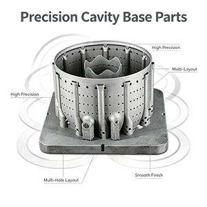 Custom SLM Metal 3D Printing Rapid Prototyping 316L Stainless Steel Aluminum Parts With Precision CNC Post‑Machining Service - Product Image 1