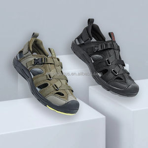 Sandales pour hommes, protège-orteils d'origine, sangle réglable, pour l'été, Trekking, randonnée aquatique, vente en gros - Product Image 4