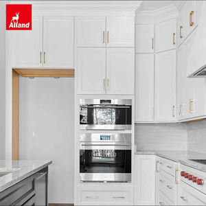 Services de conception personnalisée Alland : Armoires de <span class=keywords><strong>cuisine</strong></span> blanches de style côtier Shaker, peintes en blanc cassé, pour l'ensemble des meubles de <span class=keywords><strong>cuisine</strong></span> (supérieurs et inférieurs) - Product Image 4