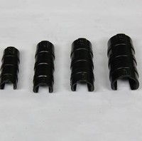 Accessoires pour serre tunnel : Pince de fixation en acier en forme de U pour film de serre, petite taille