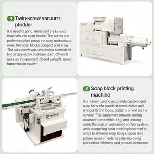 Fabrication De Savon <b>Soap</b> Make Manufacture Machine De Bar <b>Mini</b> Machine Production Small Line of Price - Product Image 3