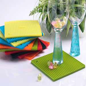 In Silicone resistente al calore porta pentole <span class=keywords><strong>multiuso</strong></span> <span class=keywords><strong>antiscivolo</strong></span> Hot pad per cucina presine in Silicone tappetini per sottopensili - Product Image 6