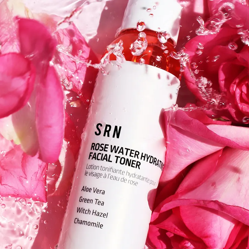 Acqua di Rose biologica idratante sbiancante viso Mist idratante Anti-età Spray Toner viso