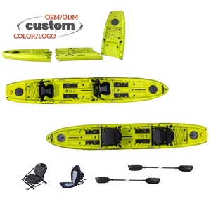 Kayak Modular de 3-<span class=keywords><strong>2</strong></span> Secciones, Diseño de Casco LSF, HDPE, Certificado CE, Garantía de 3 Años, Nuevo, para Lago, 1 o <span class=keywords><strong>2</strong></span> Personas - Product Image 3