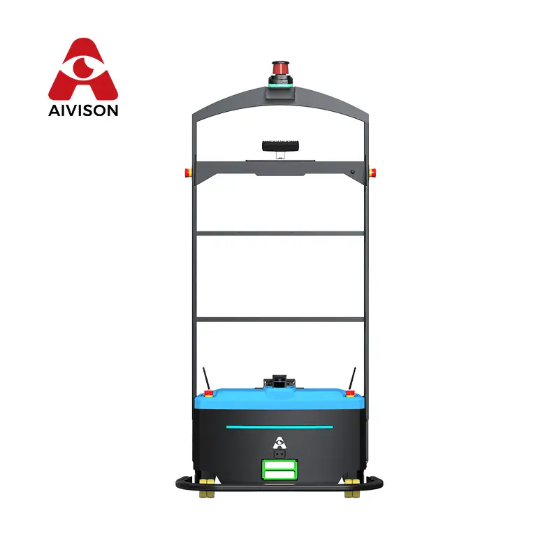Navegación láser AGV 300 kg robot de carretilla elevadora automática