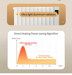 Boilgoo hiệu quả cao ngay lập tức nhiệt hydronic không gian nóng di động không gian nhỏ nóng phòng điện 1.8kw 2.4kW điện thoại di động nóng - Product Image 4