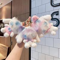 Vente en gros 4/6 pouces jolie fille coton porte-clés pendentif mini collation doux jouets en peluche pour enfants