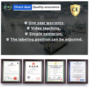 Machine d'étiquetage d'angle de boîte automatique, petite machine d'étiquetage de scellage d'angle de carton avec imprimante tampon - Product Image 5