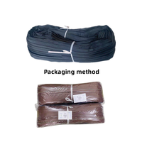 Ruban de fermeture éclair en nylon professionnel personnalisé # 3 # 5 Rubans de fermeture éclair longs en nylon, écologiques, en plastique, pour sacs à main