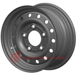 FORLONG <span class=keywords><strong>Jantes</strong></span> de 14 pouces, de conception concave, 14 pouces, 14 pouces, 14 pouces, 4x5.5, 5x100, taille 14 pouces, <span class=keywords><strong>jantes</strong></span> profondes en acier pour remorque - Product Image 2