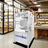 Machine à découper les gâteaux de type nougat Cheersonic Multi-Power Heavy-Duty à ultrasons, alimentée par moteur, avec garantie d'un an