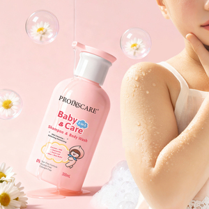 Champú de baño orgánico natural para bebés Champú corporal <span class=keywords><strong>2</strong></span> en 1 para cuidado del bebé sin lágrimas - Product Image 1