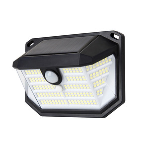 Lampe murale solaire 230 LED avec capteur de mouvement, lumière de cour extérieure, forme carrée, angle de faisceau de 20 degrés - Product Image 3