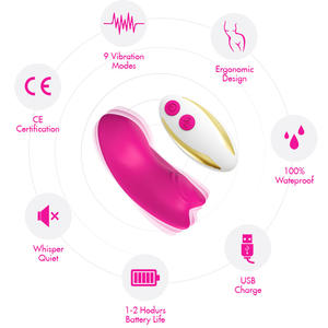 Vibrateur sexuel à télécommande sans fil, portable, pour massage invisible en extérieur, rechargeable par USB, étanche - Product Image 5