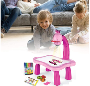 Escritorio Infantil con Proyector Inteligente | Proyector de Aprendizaje para Dibujar y Pintar con Luz y Música - Product Image 2