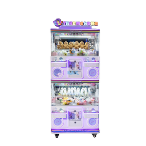 カスタマイズされたロゴミニ爪クレーンアーケードマシン4人用メガミニ爪おもちゃコインプッシャーゲーム用 - Product Image 1