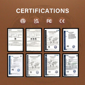 <span class=keywords><strong>Chimenea</strong></span> Eléctrica Moderna de 36 Pulgadas con Control por WiFi/Aplicación, Llama Mixta de 7 Colores con Efecto de Madera y Cristal - Product Image 4