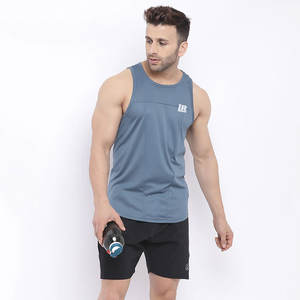 Débardeur de gymnastique en spandex tricoté et respirant pour hommes de grande taille XL Haut confortable à capuche et motif 3D Style décontracté pour l'entraînement - Product Image 1