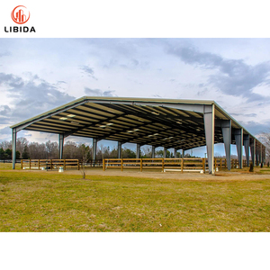 헤비 듀티 스틸 창고 실내 승마 경기장 말 안정 건물 - Product Image 1