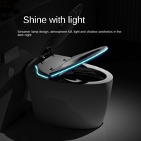 WC intelligent moderne en céramique avec télécommande, bidet électronique automatique de luxe pour salle de bain