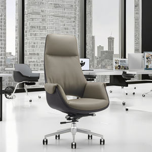 Sedia Direzionale Ergonomica Moderna in Pelle con Cuscino Spesso e Funzioni Regolabili per Lunghe Sessioni di Lavoro - Product Image 6