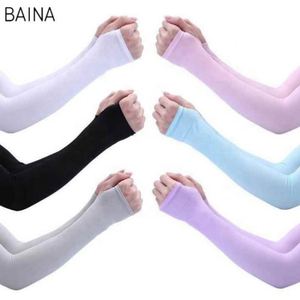 Lot de 2 manchons de bras sportifs chauffants et rafraîchissants, protection solaire UV, pour la course, la pêche et le cyclisme - Product Image 1