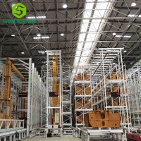 Sistema de Almacenamiento Automatizado ASRS Inteligente con AGV para Fábricas, Disponible para OEM, Solución Duradera de Metal y Plástico para Estantes de Almacenamiento