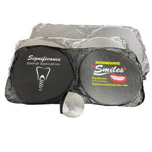 Pare-soleil de voiture pliable avec pare-brise de logo pour pare-soleil UV <span class=keywords><strong>Auto</strong></span> pour pare-brise pliable de voiture - Product Image 4