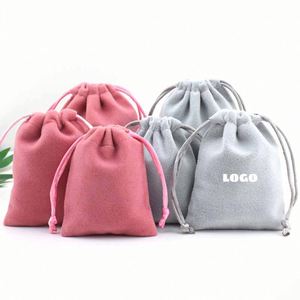 Customized Velvet <b>Drawstring</b> <b>Bag</b> for Jewelry Soft Velvet Christmas Wedding <b>Drawstring</b> Gift <b>Bags</b> - Product Image 1