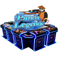 America Popular High Quality 10 Players 86/100inch Fish Table Game Machine Panda Legends