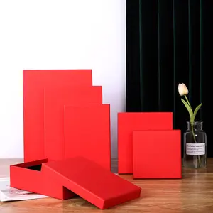 환경 인증 재활용 골판지 다크 브라운 종이 상자 직사각형 모양 패션 디자인 포장 인쇄