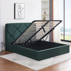 Lit rembourré confortable de style européen, qualité assurée, pour hôtels et appartements - Product Image 1