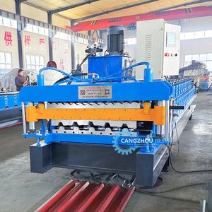 南非流行的全自动686梯形762波纹屋面双层机 - Product Image 3