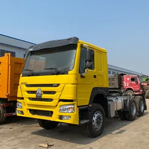 China Lieferant Gebraucht Sino truck Howo Traktor Head Truck 6 X4 Gebraucht gebrauchte Sattelzug maschine Trailer Head