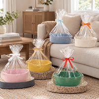 Panier de rangement en corde de coton, panier cadeau, organisateur pour jouets, articles de puériculture, chambre à coucher, organisation de la maison