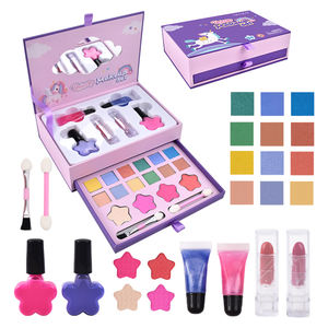 <span class=keywords><strong>AKIA</strong></span> beauty & Fashion toys esmalte de uñas para niños brillo de labios maquillaje para niñas Kit de caja de maquillaje para niños - Product Image 1